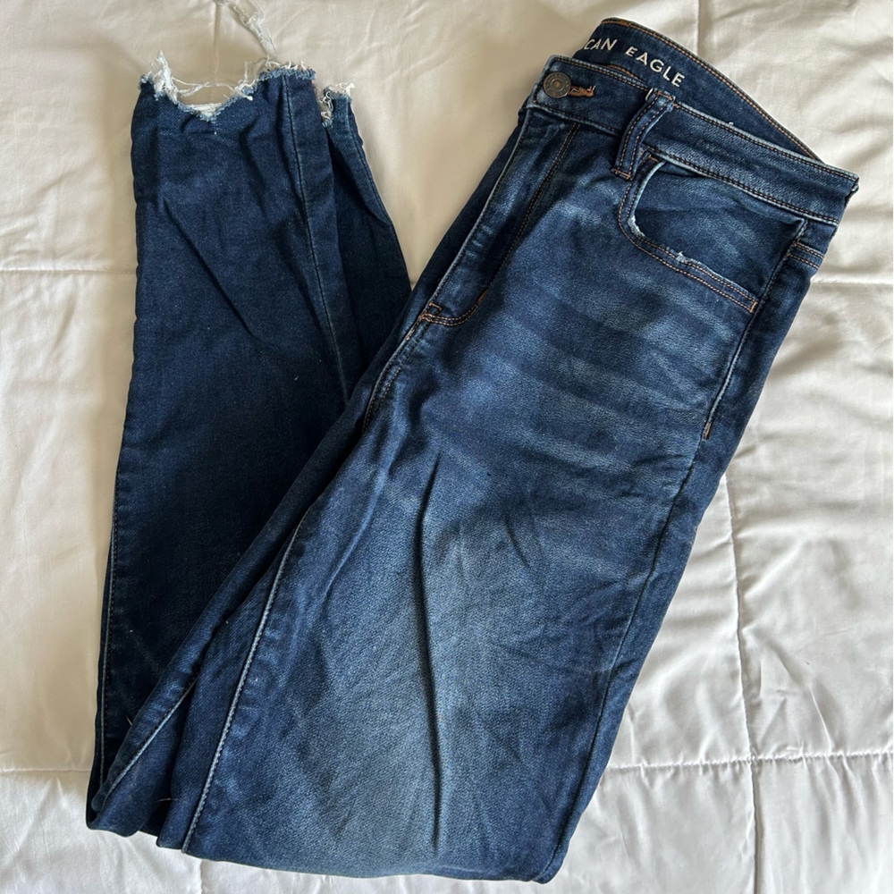 American Eagle Distressed Jean Jeggings